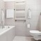 4-Piece Bathroom Hardware Set – Toilet Paper Holder, Towel Rack, Rope Hook & Accessories – Rust-Resistant Matte Sliver Bathroom Organizer
